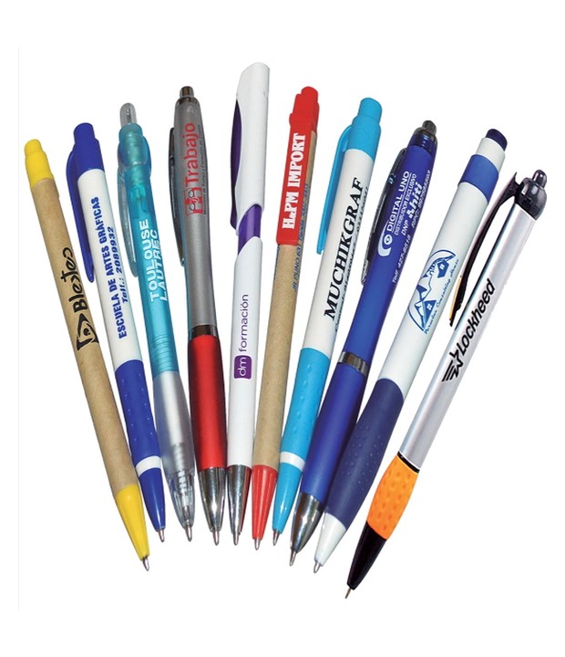 Lapiceros publicitarios personalizados